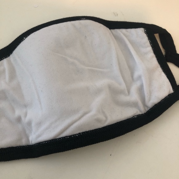 Face Mask Solid Dustproof white & Black new - Picture 8 of 8